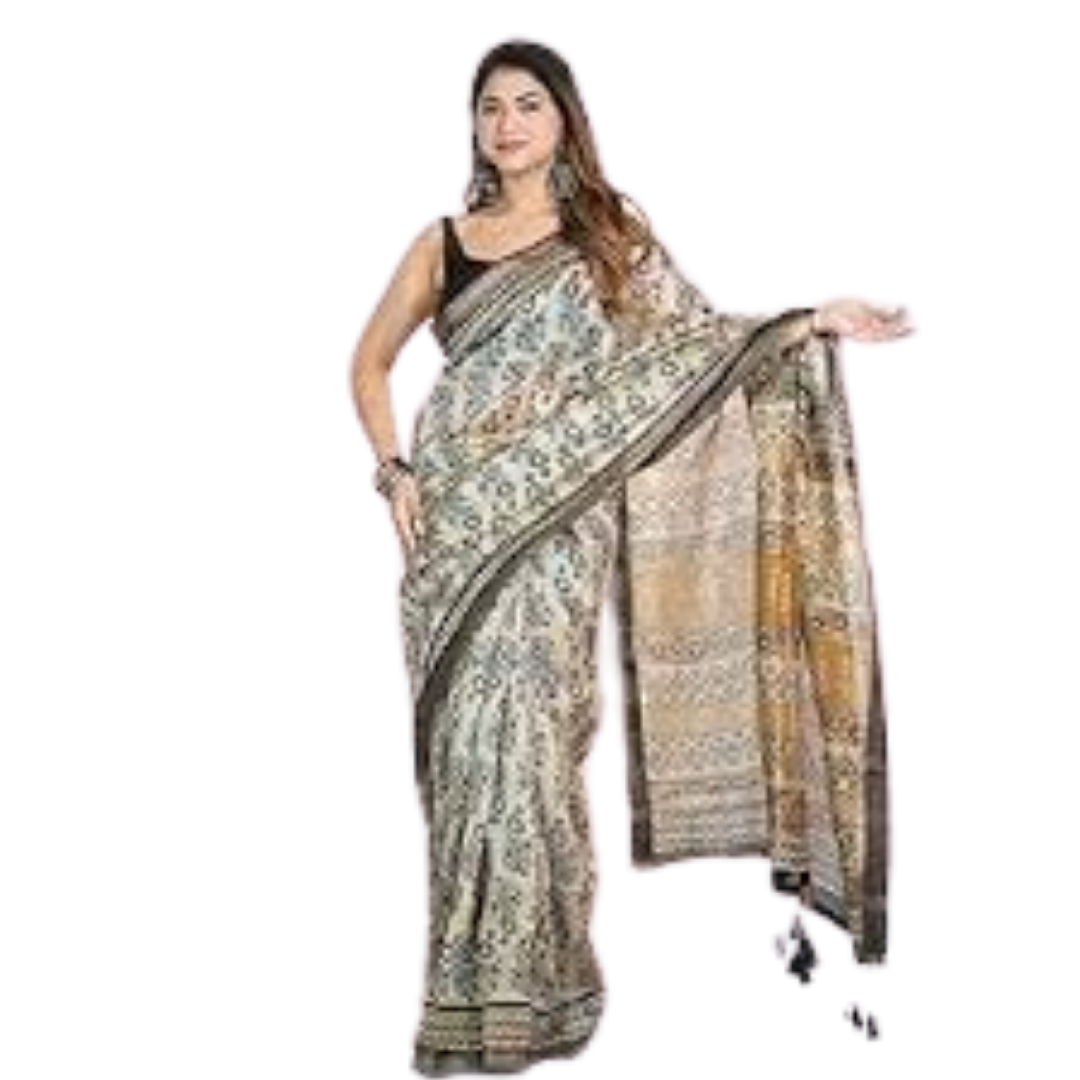 Eco-Friendly Banana Saree | Handmade from Banana Fiber & Banana Silk