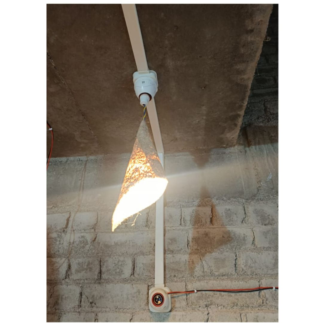 Banana Fiber Hanging Lamp for Living Room  Décor