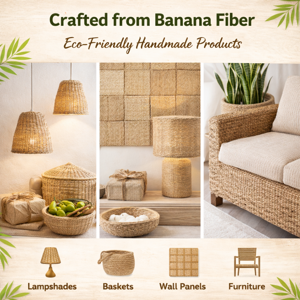 Banana Fabric | Eco-Friendly, Sustainable Natural Textile for Home & Decor